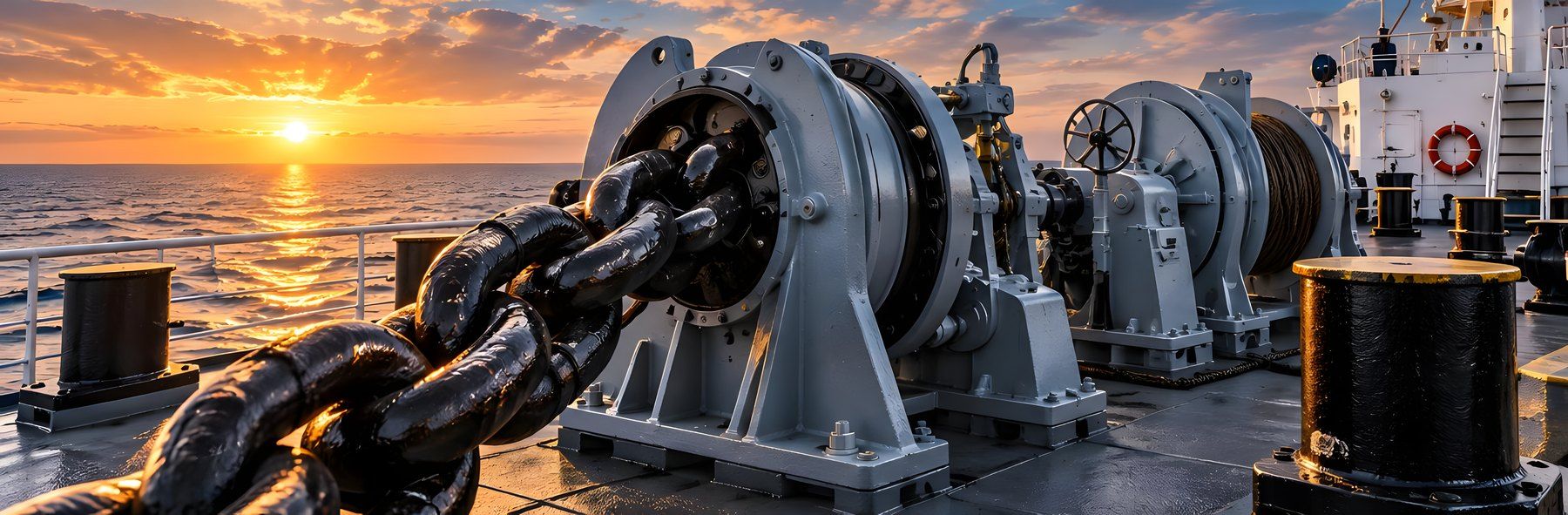 Deck mooring equipment